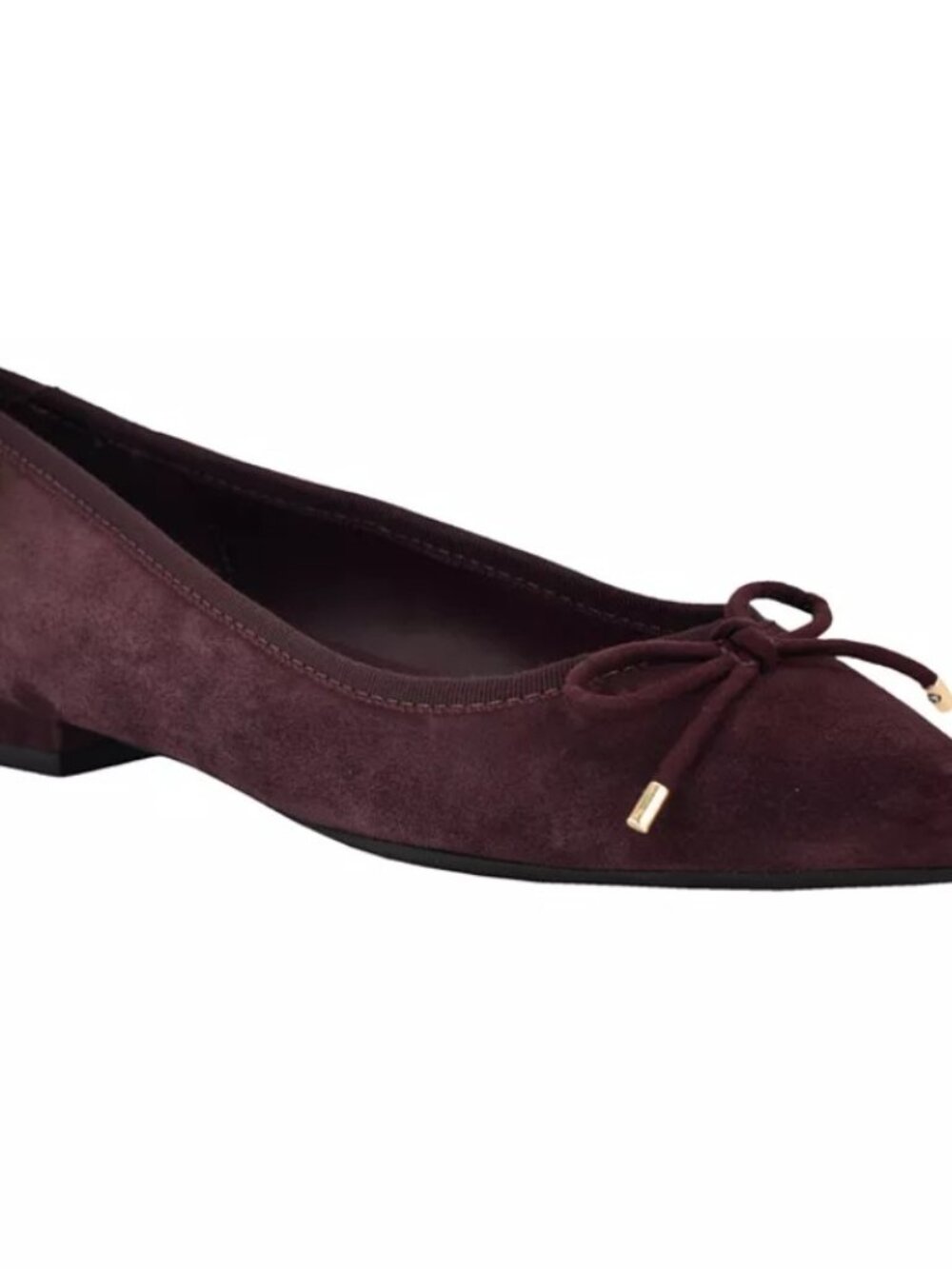 Tommy Hilfiger Women’s Flats – Size 8.5 – Burgundy– Slip‑On – Synthetic Comfort